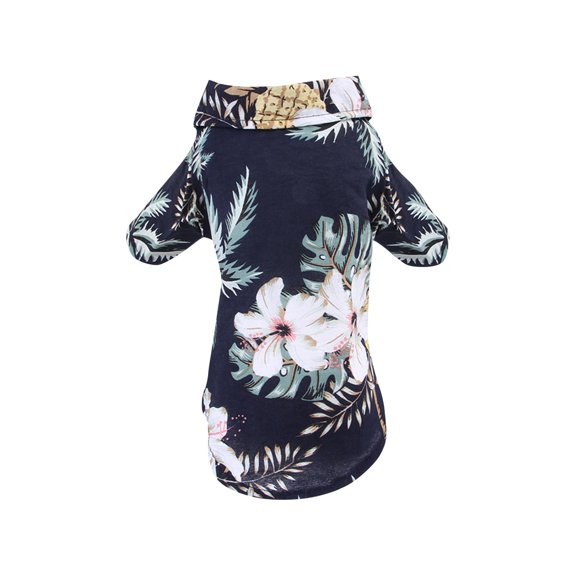 Pet Dog Summer Apparel, Cotton And Linen Material With Fine Print, Cute Puppy Vest Shirt For Fashionable And Comfortable Summer Wear