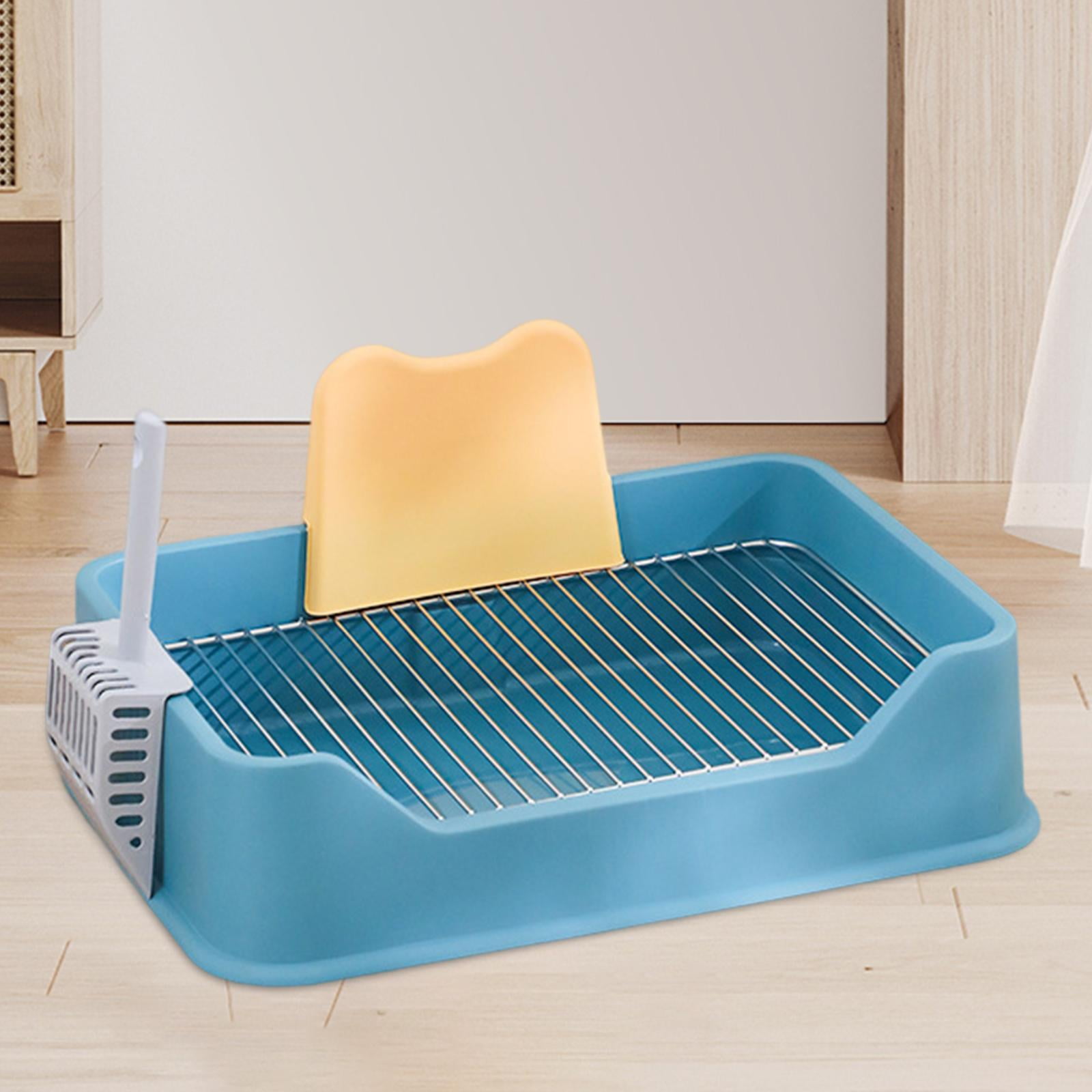 Pet Dog Toilet Puppy Training Potty Tray Anti Splashing Cleaning Tool ...
