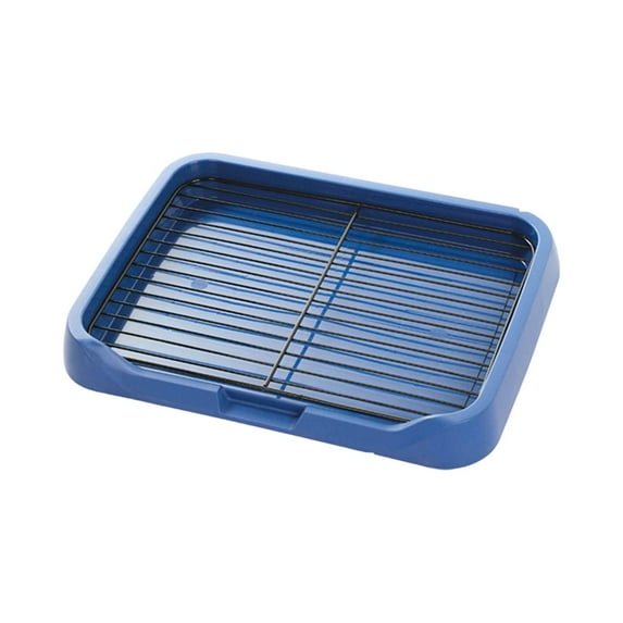 Pet Dog Toilet for Small and Medium Dogs, Flat Tray Design, Removable and Easy-to-Clean, -Urine Stepping Pad, Puppy Training Potty