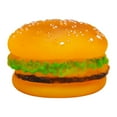 thumbnail image 1 of Pet Dog Toys Squeaky Chewing Toys for Tooth Cleaning and with Teddy Hamburger Design, 1 of 8