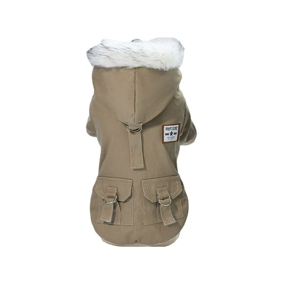 Pet Dog Two-Legged Cotton Coat With Warm Soft Inner Lining Comfortable Fit Multiple Sizes S To Xxl For Small Medium Large Dogs