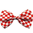 thumbnail image 1 of Pet, Dog and Cat Bow Ties, "Checkered" *Choose from Red or Black Checkered!*, 1 of 2
