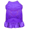 thumbnail image 1 of Pet Dog and Cat Dress Rhinestone, "Heart  Crossbones", 1 of 10