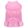 thumbnail image 1 of Pet Dog and Cat Dress Rhinestone, "Heart  Crossbones", 1 of 10