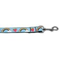 thumbnail image 1 of Pet Dog and Cat Nylon Collar or Leash, "Rainbows  Berries", 1 of 1