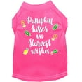 thumbnail image 1 of Pet Dog and Cat Shirt Screen Printed, "Pumpkin Kisses  Harvest Wishes", 1 of 10
