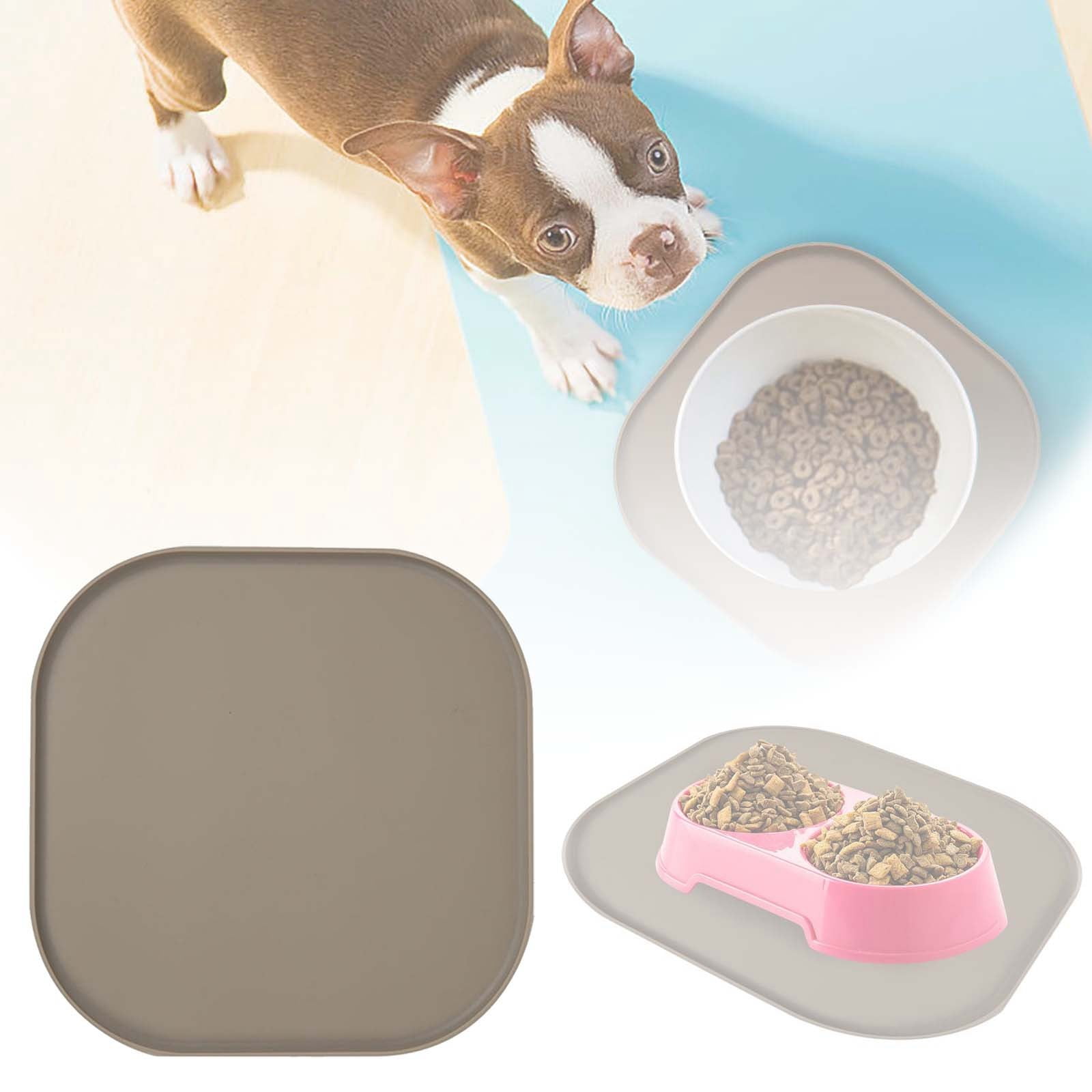 Pet Dogs Placemat Pet Dogs With Raised Edges Spills Slip Keep Floors