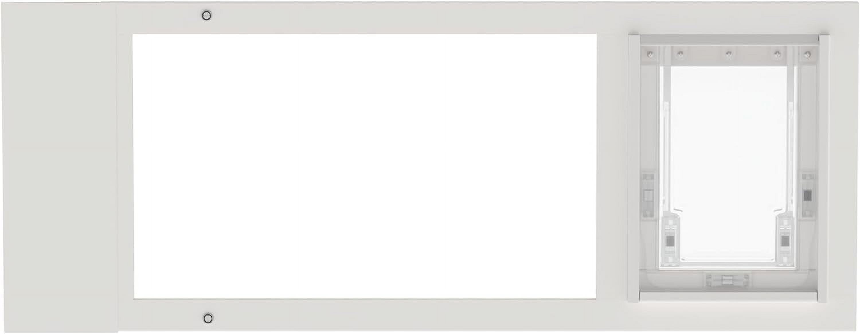 Pet Door For Sash Windows Adjustable Window Insert With Double System