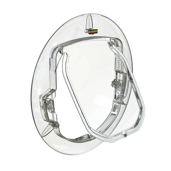 Pet Door for Screens & Glass Doors up to 0.6" Thick, for Dogs up to 42 lbs Ultra Clear Medium