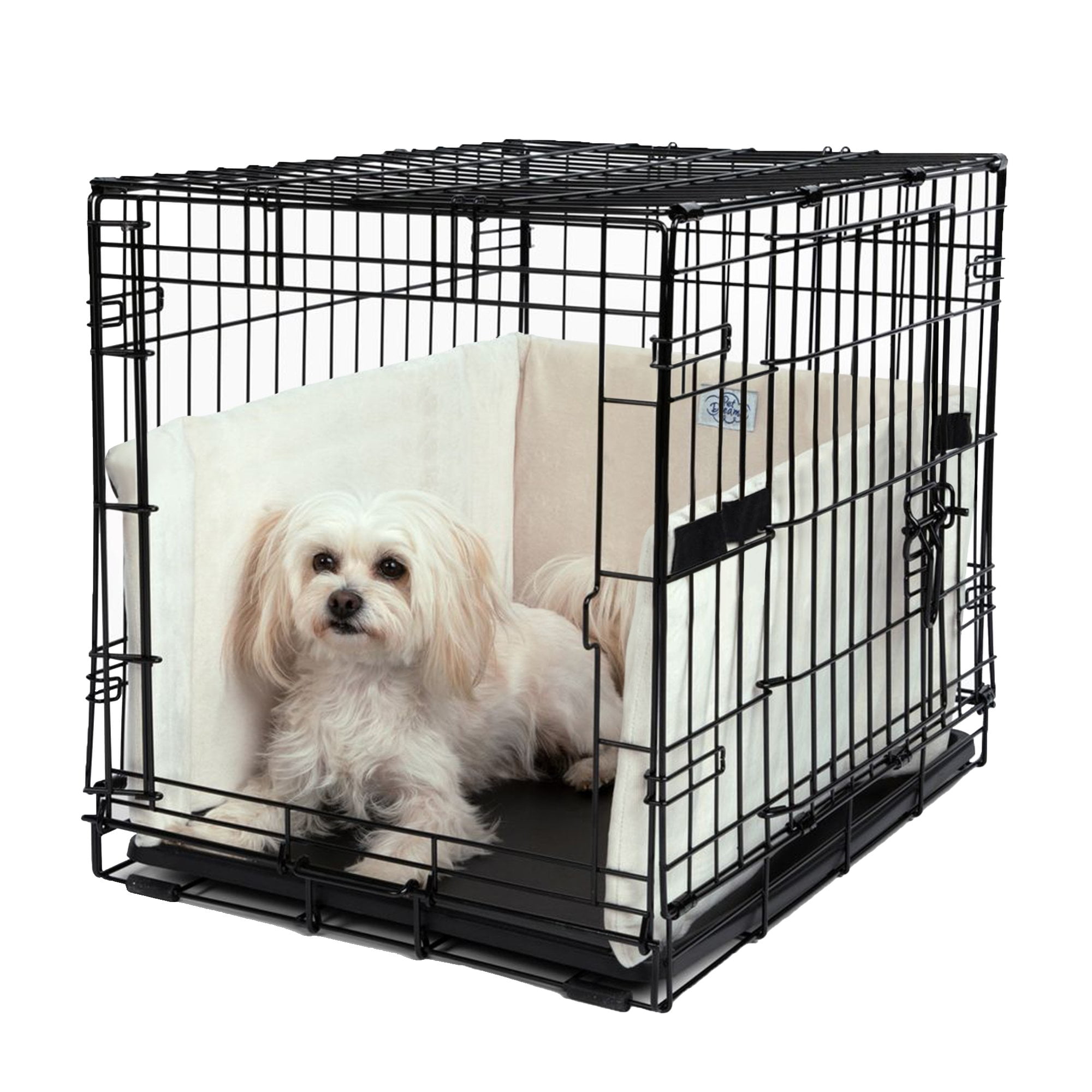 Pet Dreams Dog Crate Bumper for Single/Double Door Dog Crate, Dog