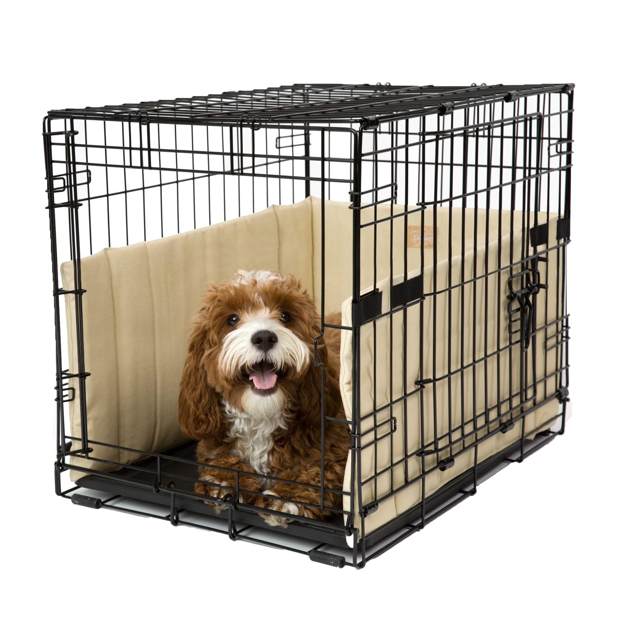 Pet Dreams Dog Crate Bumper for Single/Double Door Dog Crate, Dog