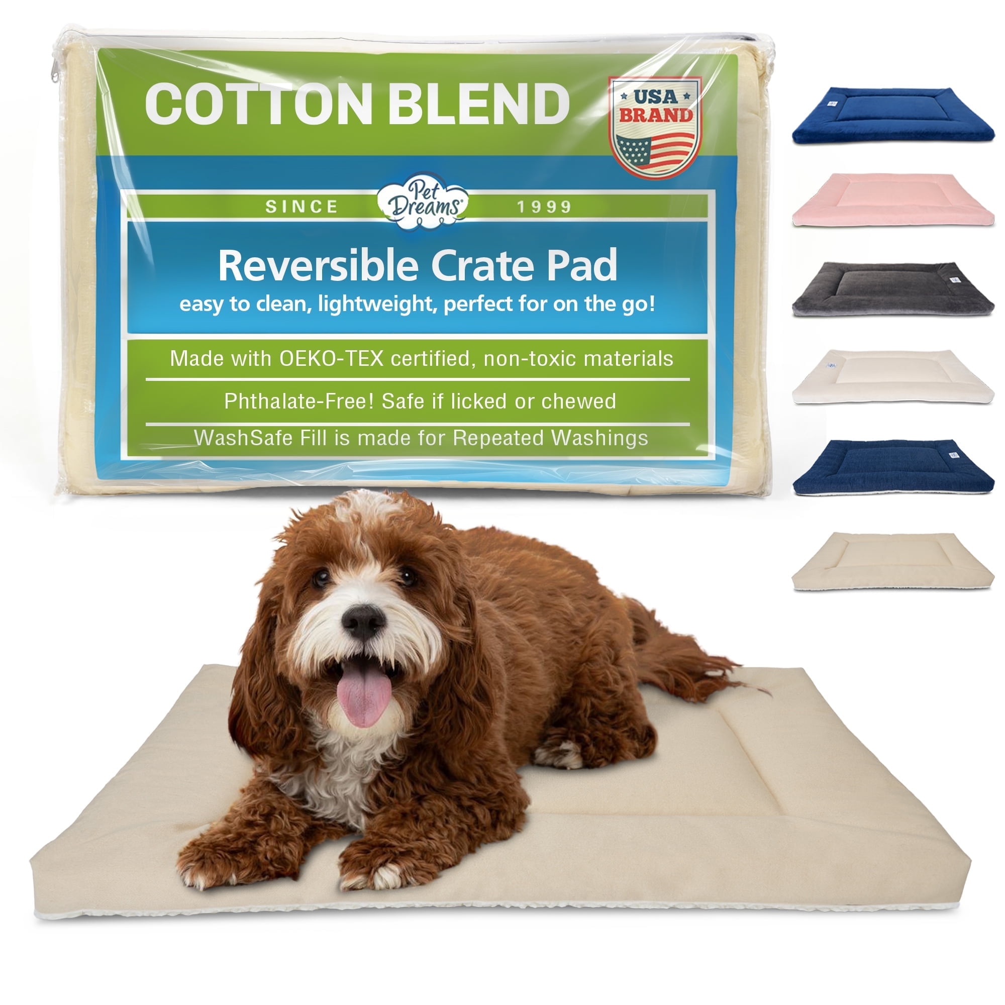 Photo inspiration: Fresh Look at Pet Dreams Dog Crate Pad Washable Kennel Mat Crate Pads