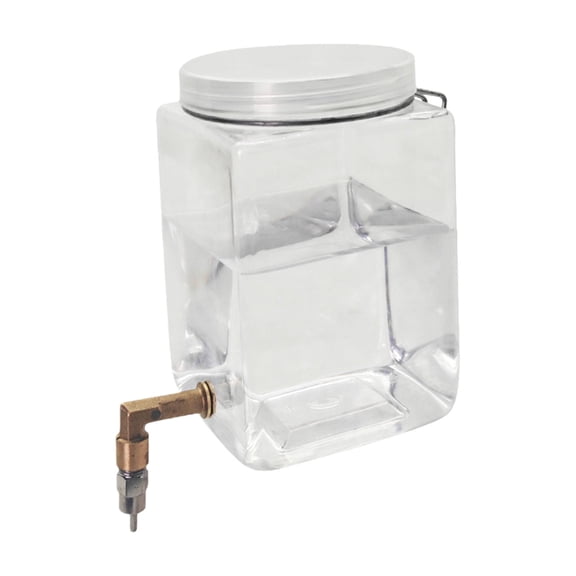 Pet Drinking Bottle 620ML Water Feeder For Cage Hanging With Pin Nozzle Desing Waterer For Parrots and Rodents