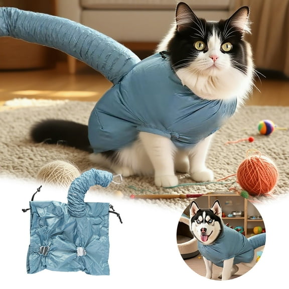 Pet Drying Bag for Dogs and Cats Quick Absorbent Post Bath Grooming Towel Alternative Home Use Portable Pet Hair Dryer