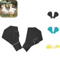 thumbnail image 1 of Pet Duck Feet Protection Boots, Adjustable Poultry Foot Protector Shoes for Call Ducks, Anti‑Wear Duck Foot Guards Black L, 1 of 3