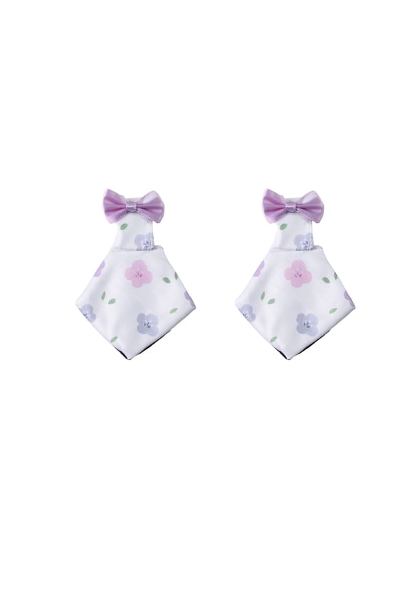 Pet Duck Shoes, Anti - Dirty Anti - Slip Outdoor Protection Footwear for Ducks with Bowknot Floral Design, for Pet Ducks Daily Use Outdoor Activities