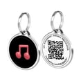 thumbnail image 1 of Pet Dwelling Symbol QR Code Pet ID Tag - Dog Tags - Cat Tags - Online Pet Profile - Instant Email Alert - Scanned Tag Location(Joy-D Major), 1 of 6
