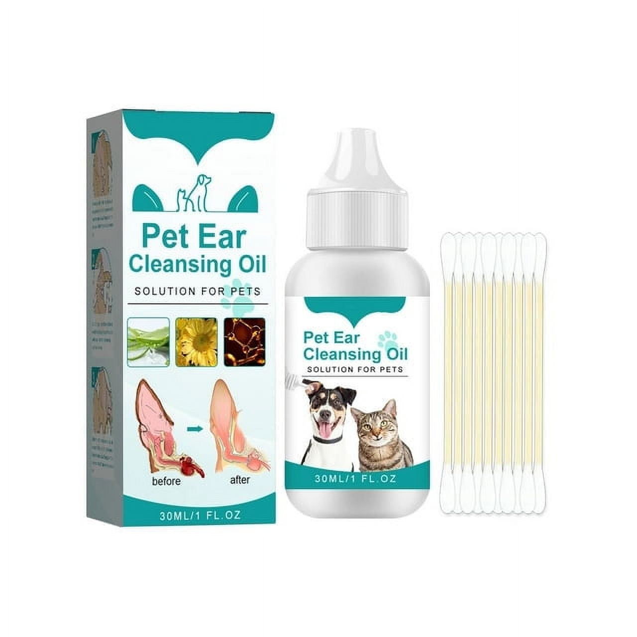 Customer reviews for Pet Ear Cleaning Oil, Ear Cleaner Oil for Dogs ...