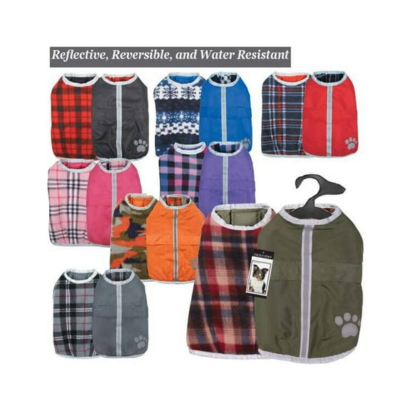 Pet Edge UM210 12 90 Noreaster Dog Blanket Coat, Dark Red - Small