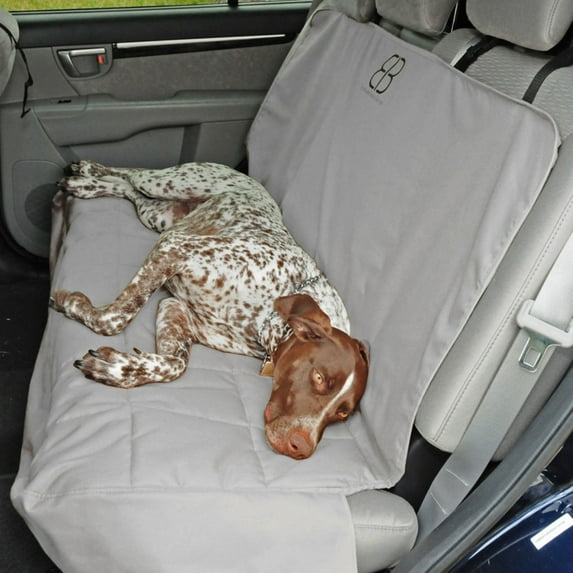 Petego Dog Car Seat Protector Rear Gray XLarge