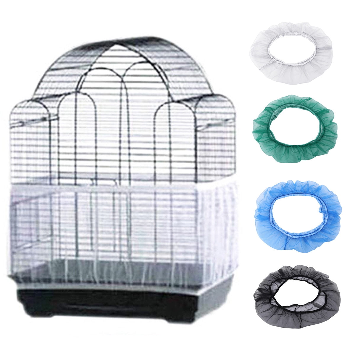 Pet Enjoy Bird Cage Cover Birdcage Nylon Mesh Net Cover,Universal
