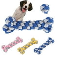 thumbnail image 1 of Pet Enjoy Dog Rope Toys for Aggressive Chewers,Dog Rope Molars Chewing Toy Cotton Rope Dog Chew Toys for Dogs Teeth Cleaning Training Interactive Dog Rope Toy, 1 of 8