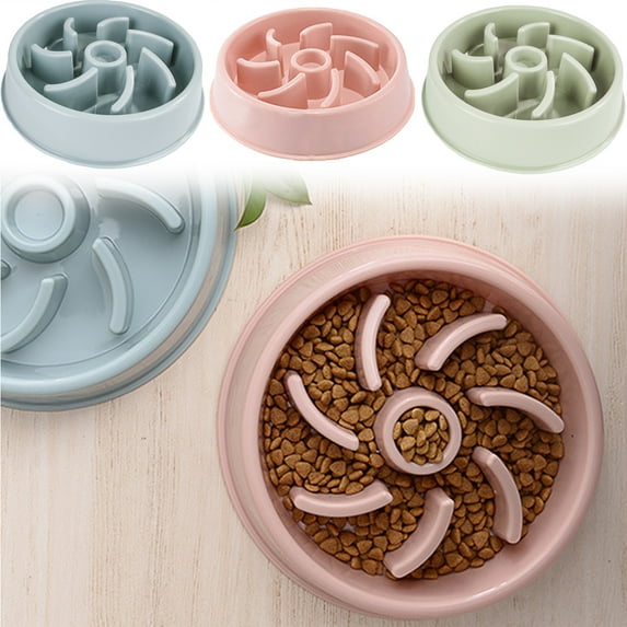 Pet Enjoy Large Dog Feeder Slow Eating Pet Bowl,Eco-Friendly Durable Anti-Choking Fun Healthy Design Bowl for Dog Pet Slow Feeder