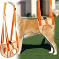 thumbnail image 1 of Pet Enjoy Portable Dog Sling for Back Legs, Hip Support and Rehab Harness,Oxford Cloth Adjustable Dog Leg Belt,Soft Sling Assist The Dog Who are Senior, Injured, Disabled and After ACL Surger, 1 of 7