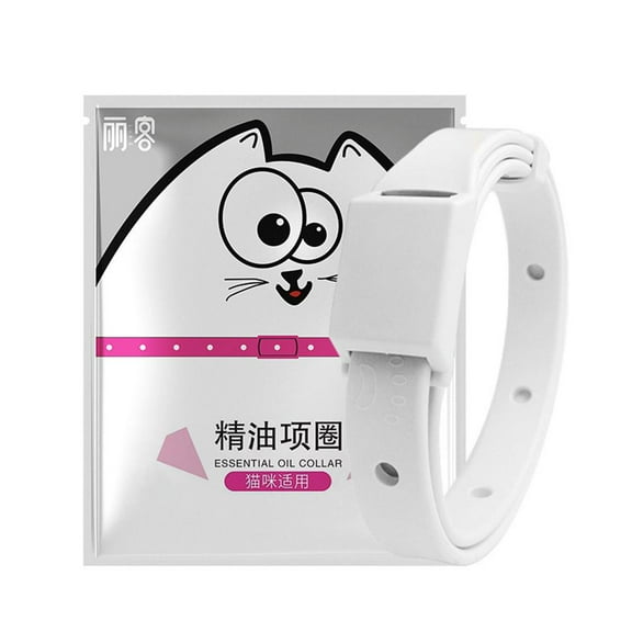 Pet Essential Oil Collar For Mosquito Insect Repellent, C J7L7 Washable Cat O0A2