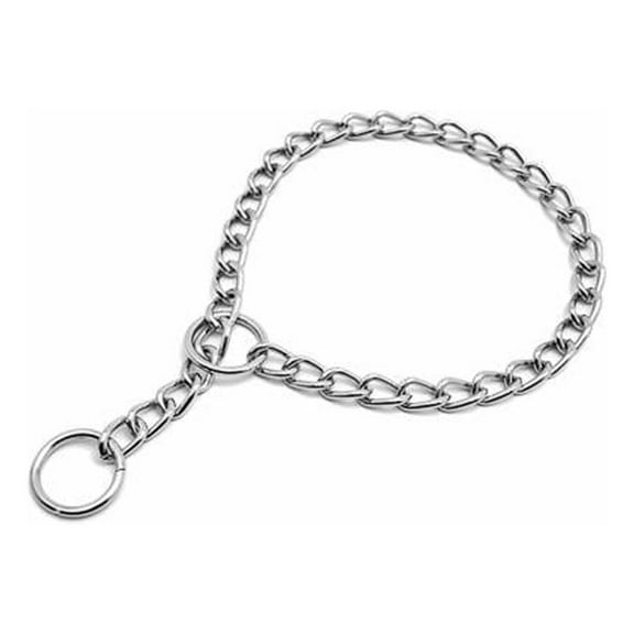 Pet Expert PE223874 Dog Collar, Light Weight Chain, Toy Size, 14-In. - Quantity 6