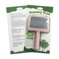 thumbnail image 1 of GleamNest Extra Long Pin Slicker Brush for Dogs & Cats, Pink, 1 of 8