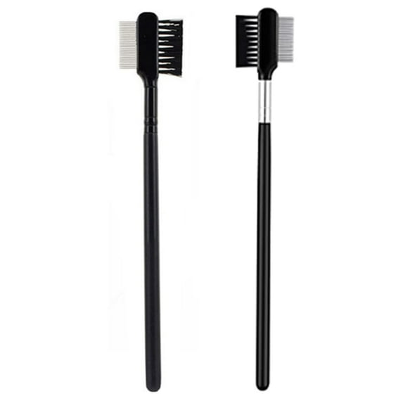 Pet Eye Comb Brush Pet Tear Stain Remover Comb Eye Grooming Brush Double-sided for Small Cat Dog Removing Crust Mucus Silver Pet Eye Comb Brush-Brush