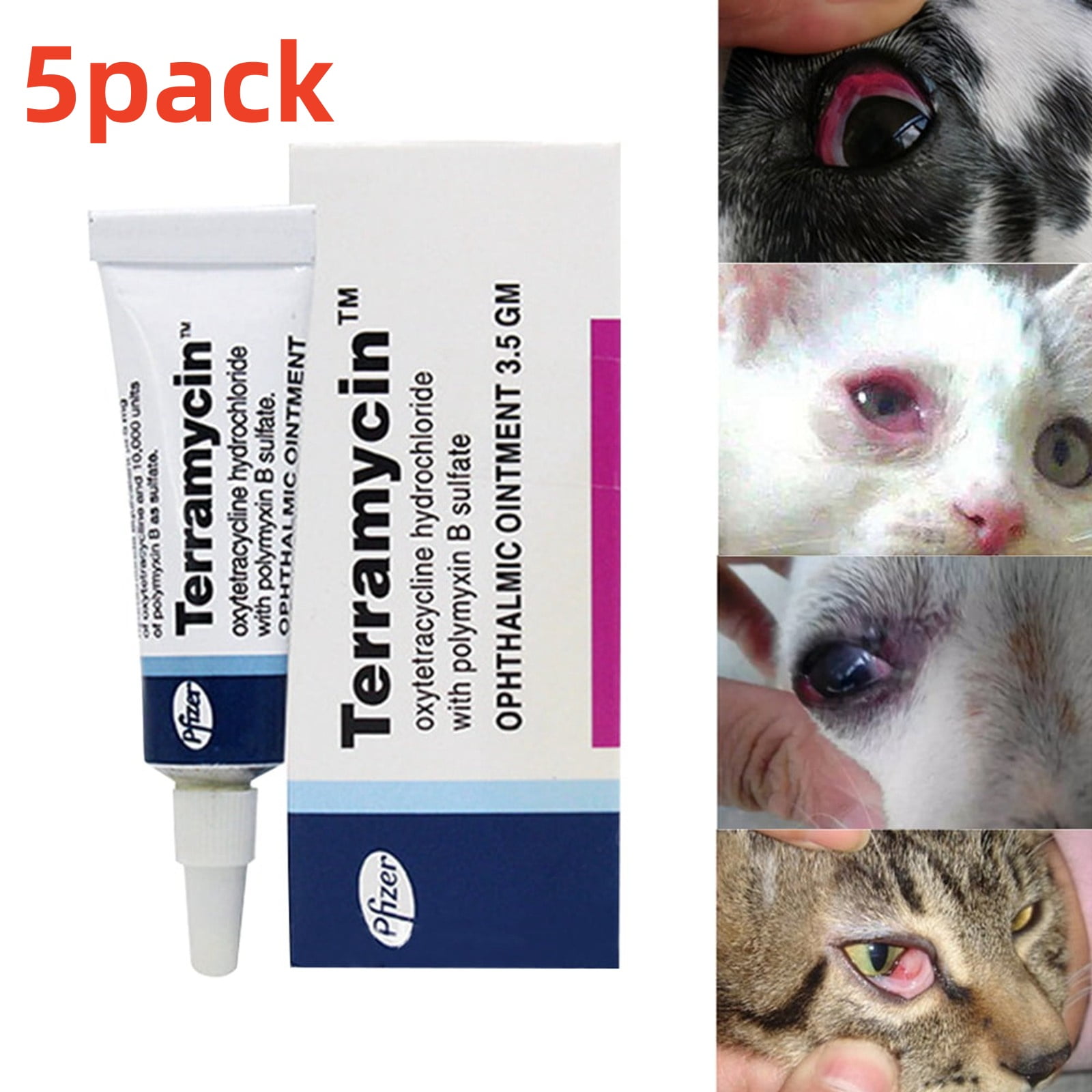 Pet Eye Ointment Dog Cat Healthy Care Supplies,Terramycin Eye Ointment