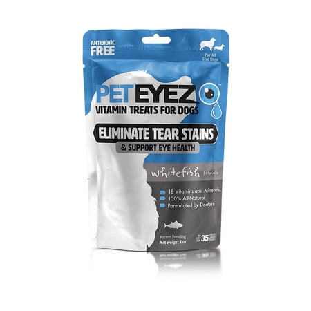 Pet Eyez Vitamin Treats for Dogs Whitefish Formula 1oz
