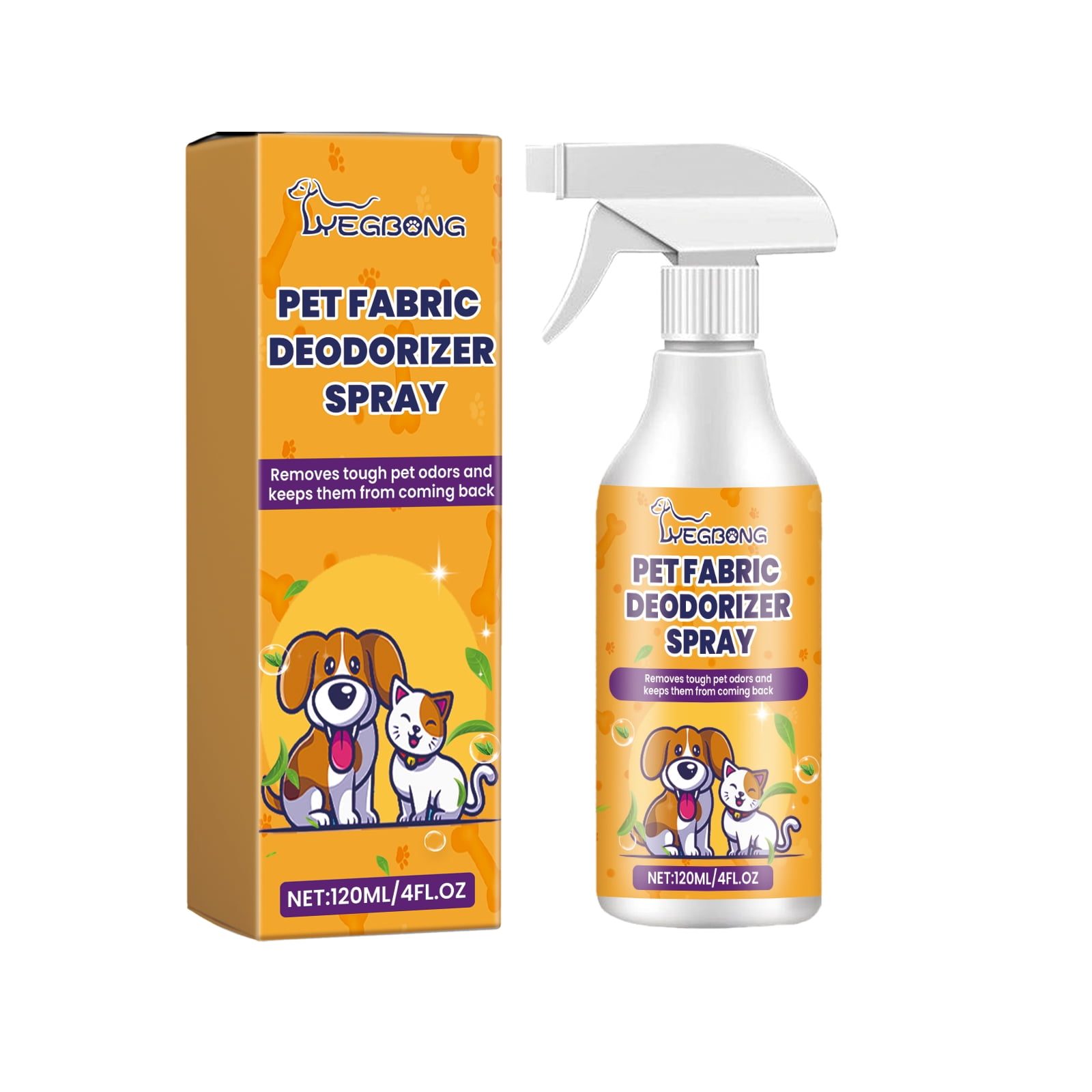 Pet Fabric Deodorizer Spray, Fresh Air Clean Pet Odors Indoor Air Fresh