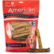 Pet Factory American Beefhide 5" Chip Rolls Dog Chew Treats - Beef & Chicken Flavor, 50 Count/1 Pack Beef & Chicken 50 Count (Pack of 1)
