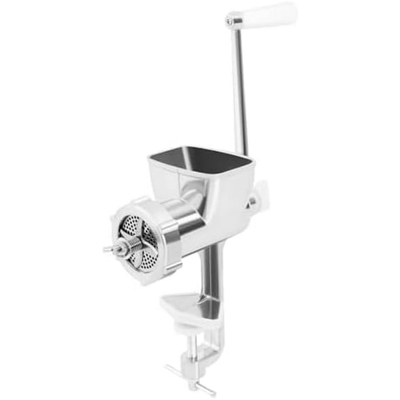 Pet Feed Pellet Mill, Manual Household Poultry Birds Fishing Bait Granulator Pelleter with Gaskets & Pellet Plates, 0.06).08).1).12).32" Animal Food Pellet Maker Processing Making Machine