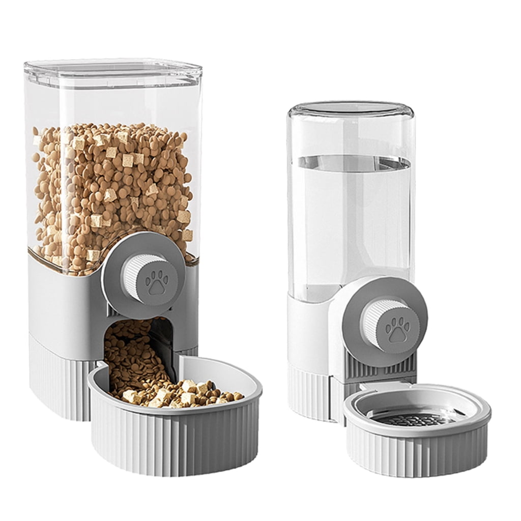 Pet Feeding Bowl Water Dispenser Food Feeders Treat Bowl Automatic Water Dispenser Dog Housewares Watering Supplies