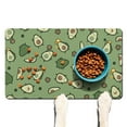 thumbnail image 1 of Pet Feeding Mat 16x24 Inch with Green Avocado Pattern, Durable Waterproof Dog Food Mat, Absorbent, Non-Slip, Quick Dry, Washable, Easy Clean Mat for Dogs and Cats, 1 of 6