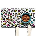 thumbnail image 1 of Pet Feeding Mat 16x24 Inch with Vintage Leopard Pattern, Durable Waterproof Dog Food Mat, Absorbent, Non-Slip, Quick Dry, Washable Mat Featuring Romantic Leopard Design, 1 of 6