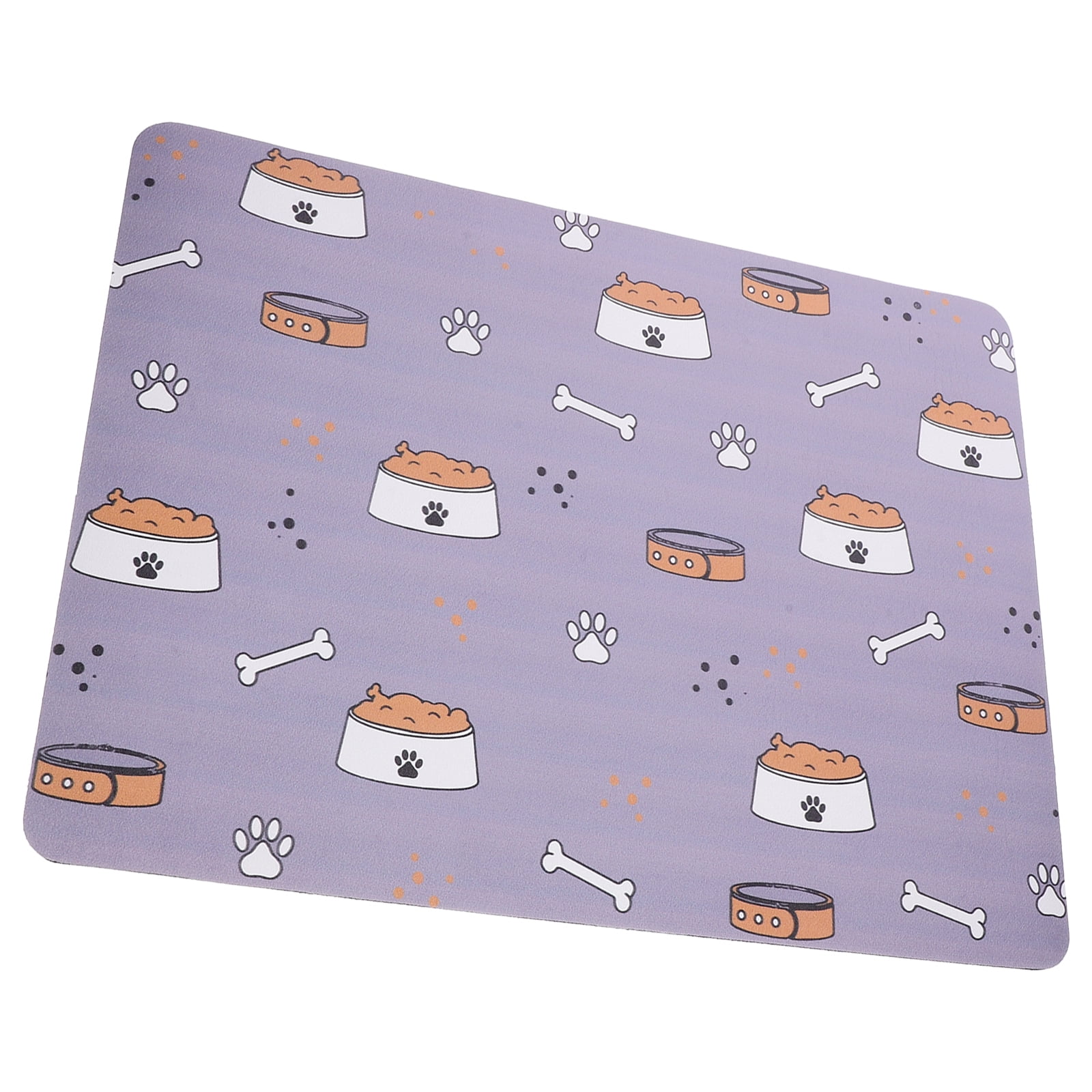 Pet Feeding Mat Dog Feeder for Water Bowl Cat Scratching Pad Placemats ...
