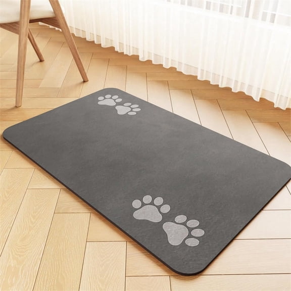 Pet Feeding Mat Oversize Silicone for Dogs and Cats, Pet Placemat Non-Slip Waterproof Bowl Mats,16" x 20"
