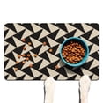 thumbnail image 1 of Pet Feeding Mat with Rustic Farmhouse Plaid Pattern, Durable Waterproof Dog Food Mat, Absorbent, Non-Slip, Quick Dry, Washable Mat Featuring Retro Checkerboard and Striped Fusion, 1 of 7