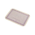 thumbnail image 1 of Pet Feeding Mat, Waterproof and Non-Slip, Large Purple PVC Mat for Cats and Dogs, 1 Pack, Spill Proof Food Grade Pet Bowl Placemat for Dog Cat Dining Area, 1 of 4