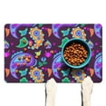 thumbnail image 1 of Pet Feeding Mat with Elegant Floral Paisley Boho Vintage Retro Abstract Decorative Pattern, Absorbent Waterproof Non-Slip, 1 of 7