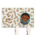 thumbnail image 1 of Pet Feeding Mat with Hawaiian Pineapple Print, Durable Waterproof Dog Food Mat, Absorbent, Non-Slip, Quick Dry, Easy Clean Mat for Dogs and Cats, 1 of 4