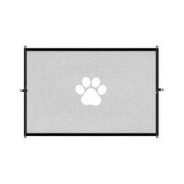 Pet Fence, No Drilling Home Safety Barrier for Dogs Cats, Portable Indoor Pet Gate with Anti-Climb Design, Adjustable Height for Staircase Doorway Protection, Easy to Install and Clean