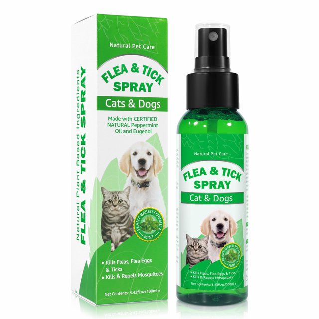 Pet Flea and Tick Spray Effective External Control for Dogs and Cats