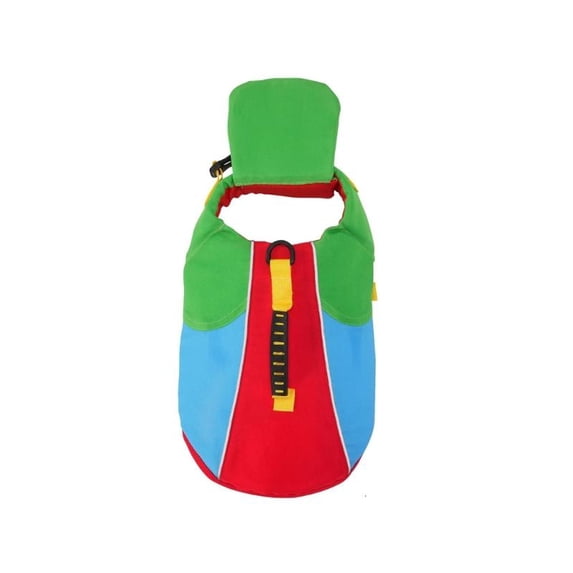 Pet Floatwear Coat with Collar Panel Support, Front Clip Hold and Leads ...