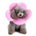 thumbnail image 1 of Pet Flower Elizabethan Recovery Collar For Dog Cat Soft Cone Anti-bite E-Collar(Pink L), 1 of 8